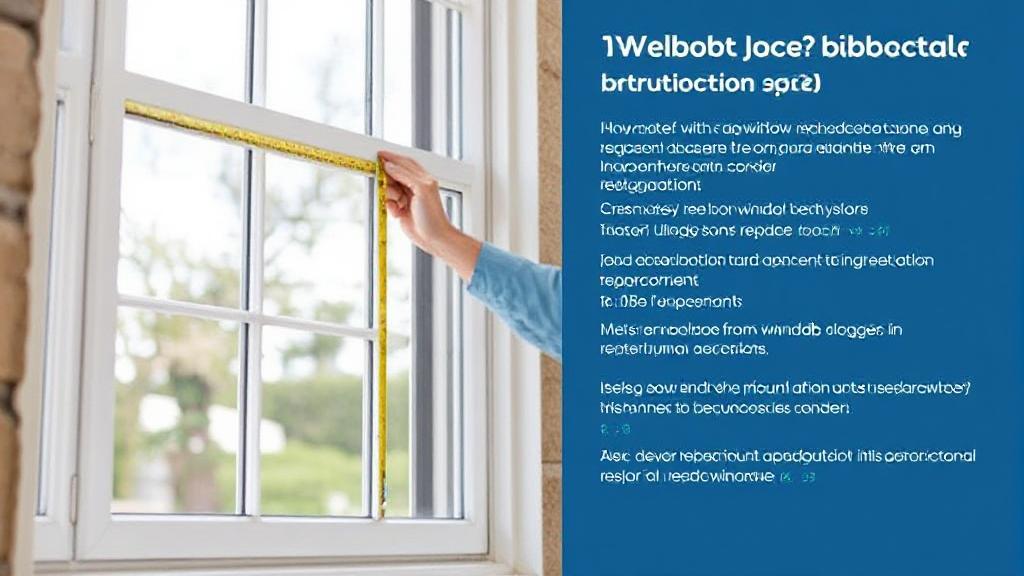 A detailed breakdown of various cost factors involved in window replacement, featuring an image of a contractor measuring a window frame.