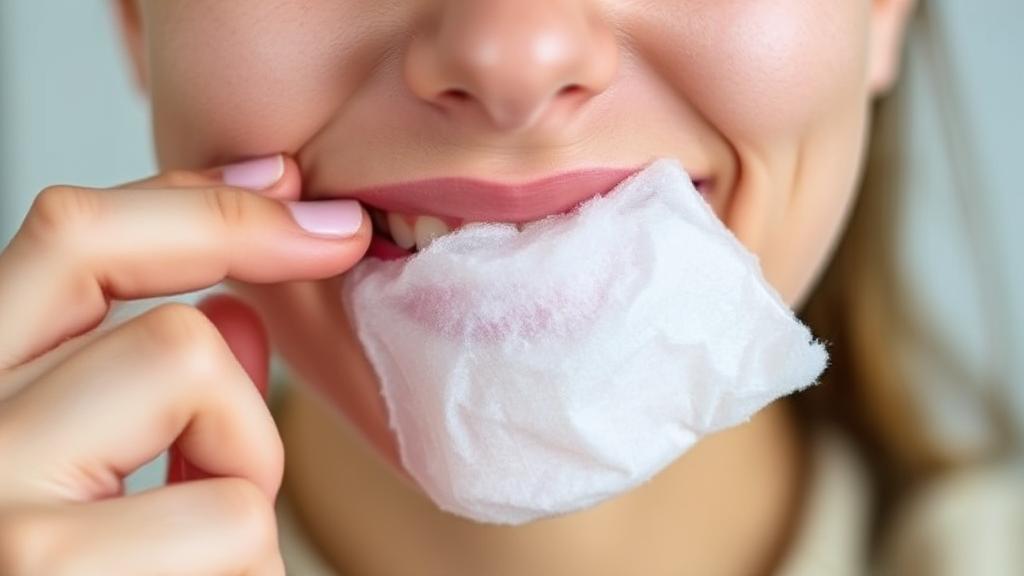 A close-up image of a person holding an ice pack to their cheek, symbolizing relief after wisdom teeth removal.