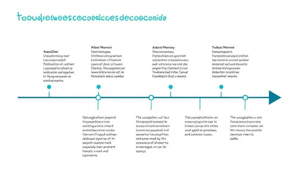 A timeline graphic illustrating the key milestones in the availability and approval process of Trodusquemine.