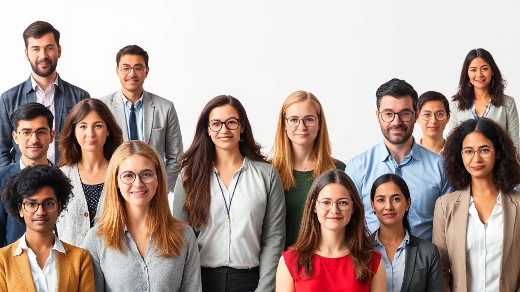 A diverse group of psychologists engaged in various professional activities, symbolizing different career paths and salary potentials in the field.