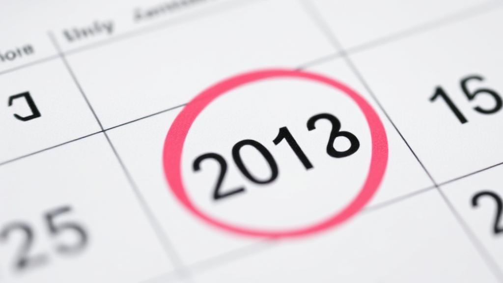 A close-up image of a calendar with a circled date, symbolizing the anticipation of receiving Pap smear results.