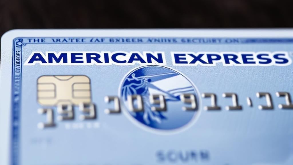 A close-up image of an American Express card highlighting the location of the security code on the front.