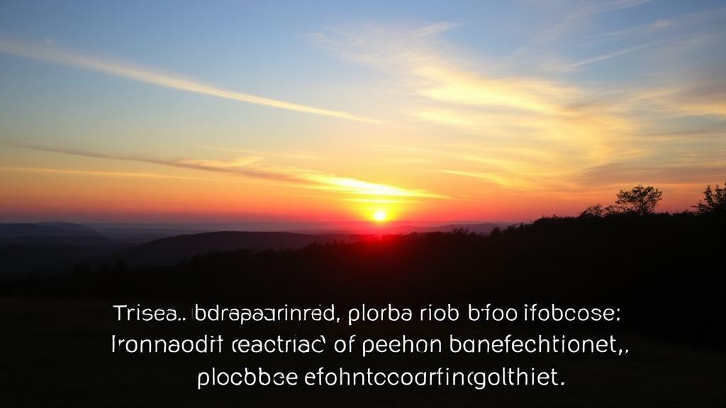 A serene landscape with a sunrise symbolizing hope and clarity, reflecting the positive impact of Prozac on mental health.