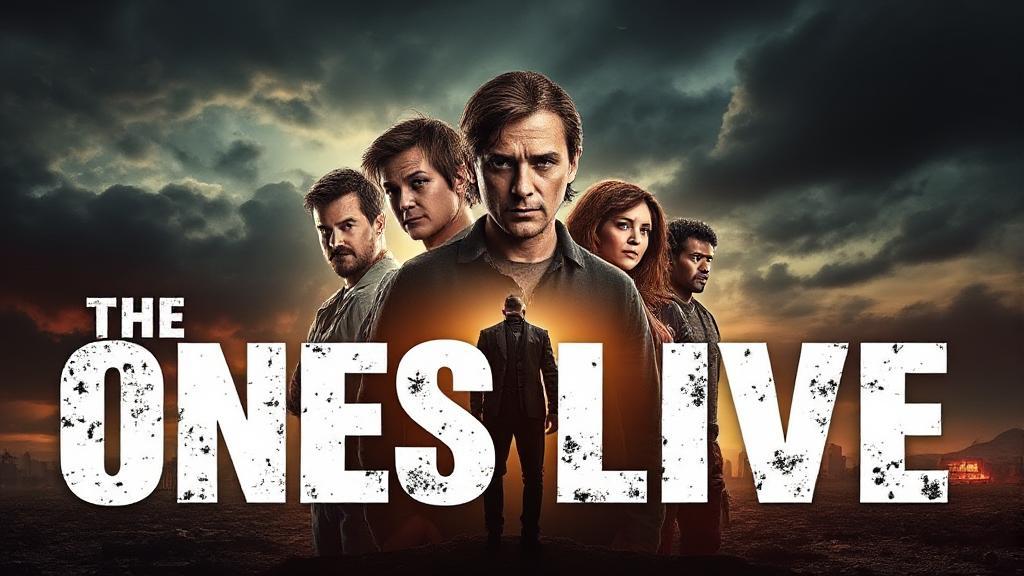 A captivating header image featuring the main characters of "The Ones Who Live" against a dramatic, post-apocalyptic backdrop.
